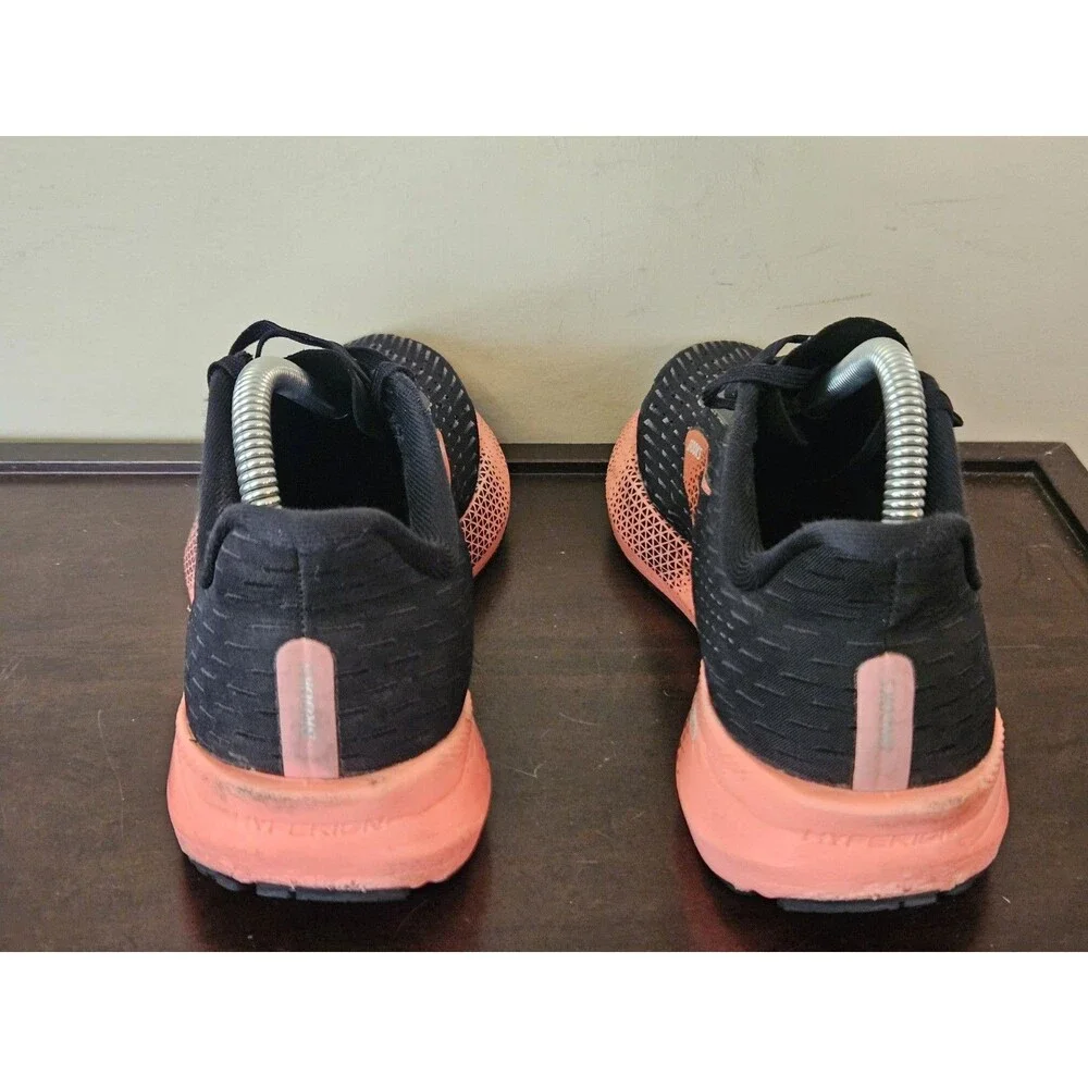 Brooks Womens Hyperion Tempo Running Shoes Black Neon Pink Size 9.5 Sneakers - Picture 5 of 7